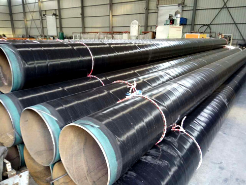 3pe anti-corrosion spiral steel pipe