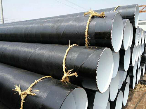 Buried epoxy coal tar anti-corrosion steel pipe