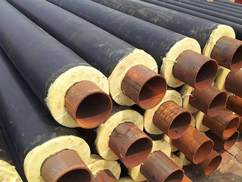 Steam insulation pipe